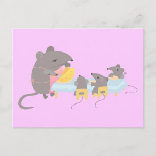 Dinner time postcard