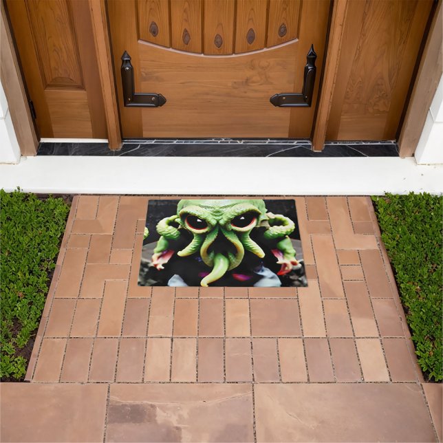 Dinner with Cthulhu Doormat (Outdoor)