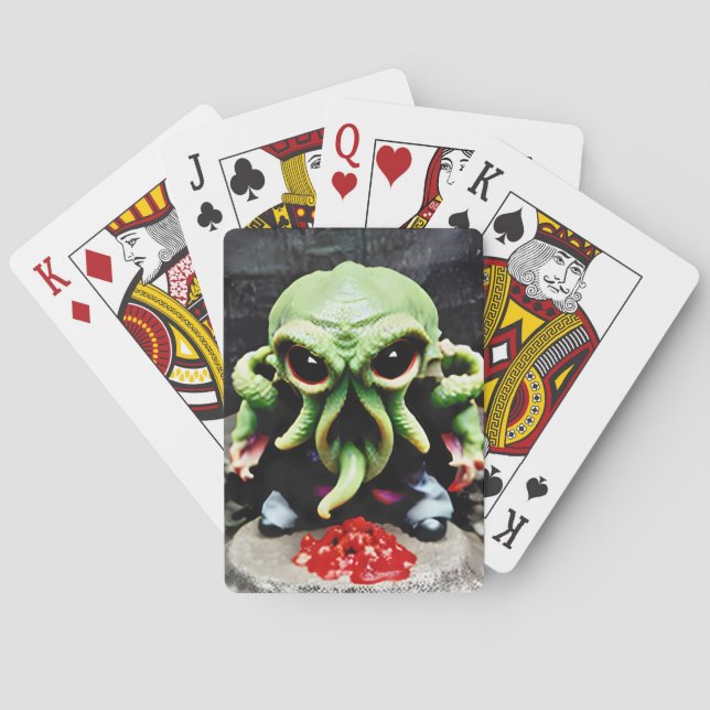 Dinner with Cthulhu Playing Cards (Back)