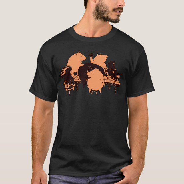 Dinner With Friends funny T-Shirt (Front)