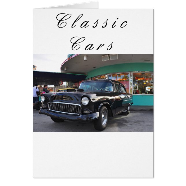 Dinning in the 50's at Mel's Diner (Front)