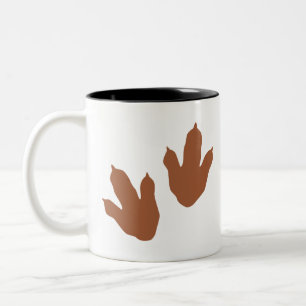 dino2 Two-Tone coffee mug