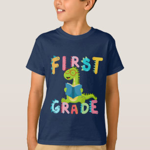 Dino 1st GRADE Squad teacher student school T-Shirt
