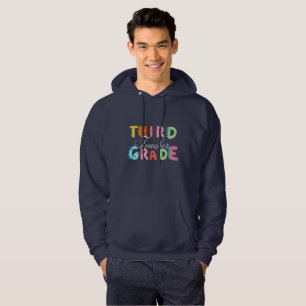 Dino 3rd GRADE Squad teacher student shcool Hoodie