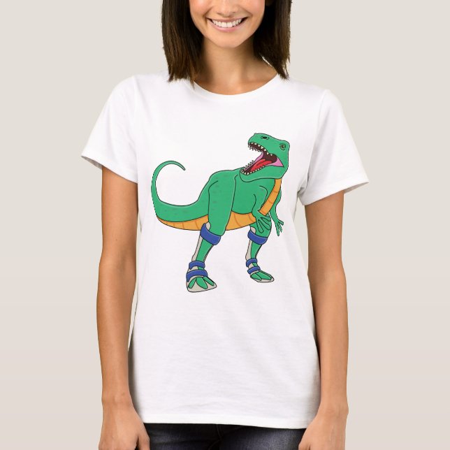 Dino AFO Ladies T T-Shirt (Front)