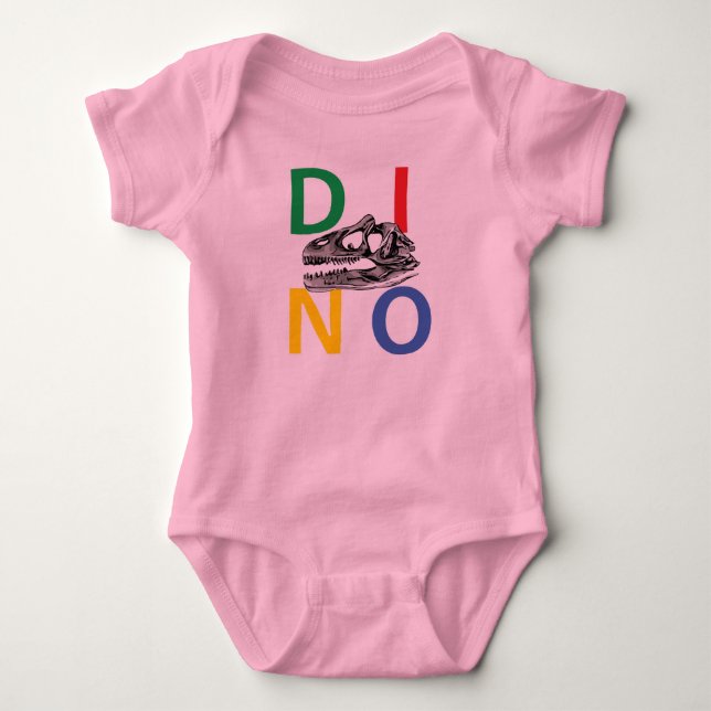 DINO - Baby Jersey Bodysuit (Front)