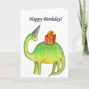Dino Birthday card