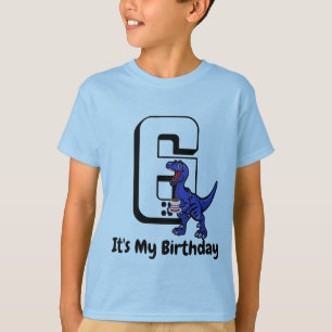 Dino Birthday Personalised Age & occasion T-Shirt