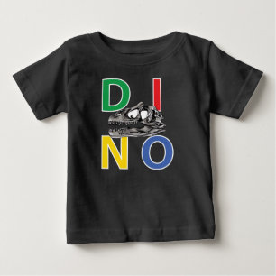 DINO - Black Baby Fine Jersey T-Shirt