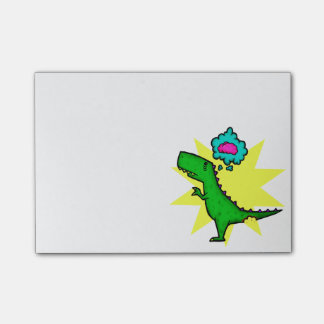 Dino Brain Post-It Post-it Notes