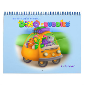 Dino-Buddies® Calendar – Road Trip w/Dino-Buddies