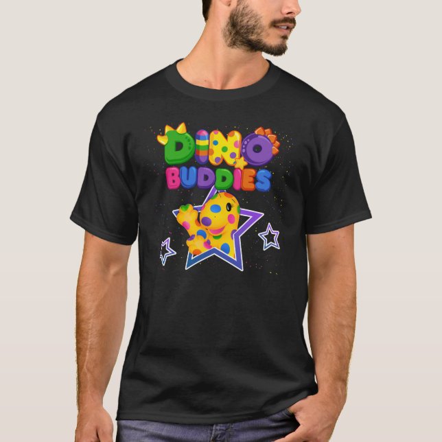 Dino-Buddies™ T-Shirt – Rollo w/Star Scene (Front)
