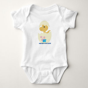 Dino Chick 2 Baby Fine Jersey T-Shirt Bodysuit