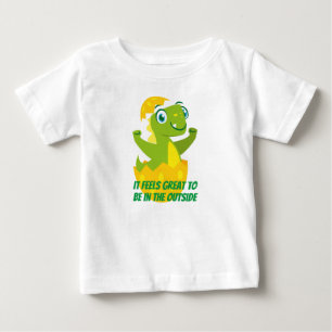 Dino Chick Baby Fine Jersey T-Shirt