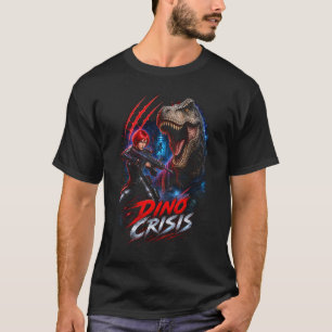 Dino Crisis Regina 02 Basic Dark T-Shirt
