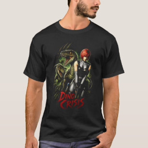 Dino Crisis Regina 46 Basic Dark T-Shirt