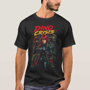 Dino Crisis Regina Basic Dark T-Shirt