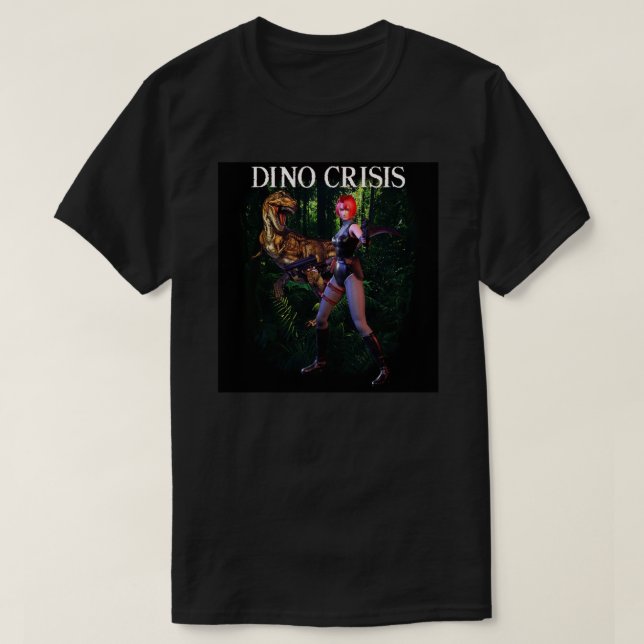 Dino Crisis Regina T-Rex Poster.png T-Shirt (Design Front)