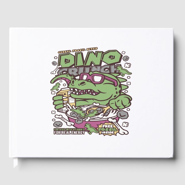 Dino Crunch Guest Book (Front)