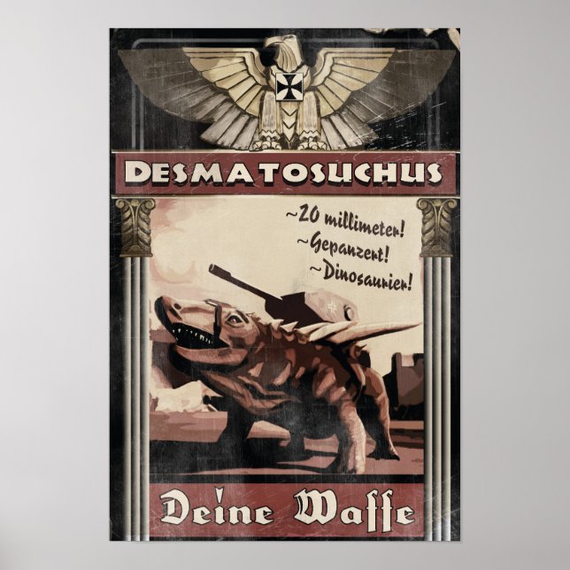 Dino D-Day: Desmatosuchus Poster (Front)
