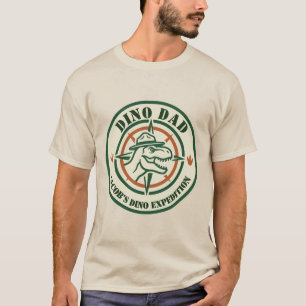 Dino Dad Shirt, Dinosaur Birthday Party T-Shirt