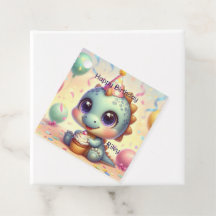 Dino Delight Favour Tags