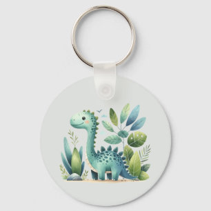 Dino Delight Key Ring