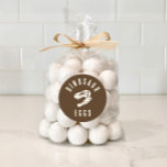 Dino Dig Dinosaur Eggs Excavation Birthday Treat Classic Round Sticker<br><div class="desc">We are always adding new designs weekly!</div>