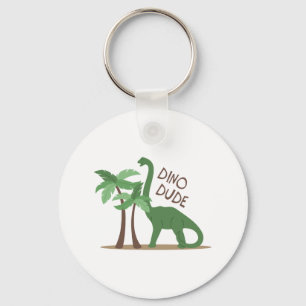Dino Dude Key Ring