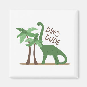 Dino Dude Magnet