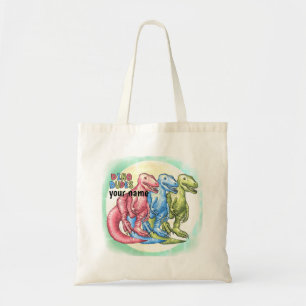 Dino Dudes Dinosaurs tote bag
