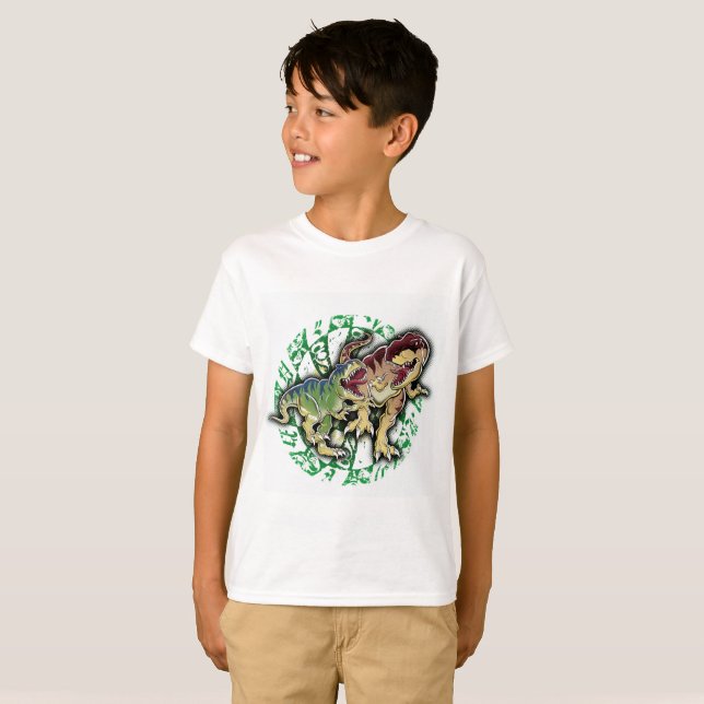 Dino Duel T-Shirt (Front Full)