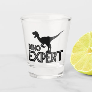 Dino Expert - Dinosaur Lovers Shot Glass