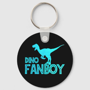 Dino Fanboy - Dinosaur Lover Key Ring