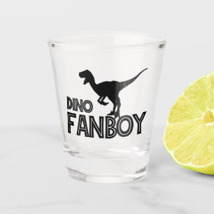 Dino Fanboy - Dinosaur Lover Shot Glass