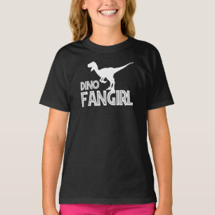 Dino Fangirl - Dinosaur Lover T-Shirt