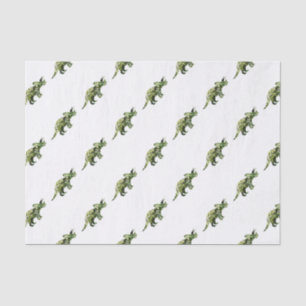 Dino_fnature-funny-wrappingpaper-tiled_YIH Tissue Paper