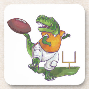 Dino Football Player Coaster