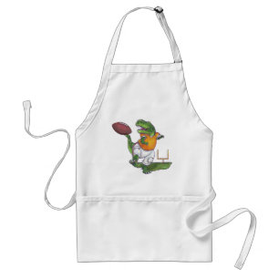 Dino Football Player Standard Apron