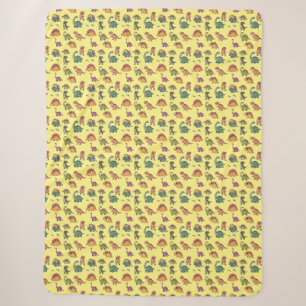 Dino Friends Adventure Sherpa Blanket