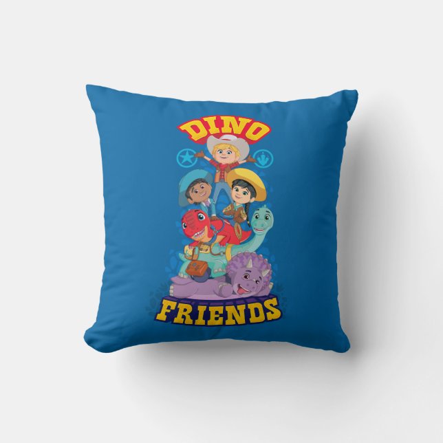 Dino Friends | Dino Ranch Cushion (Front)