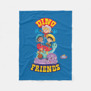 Dino Friends   Dino Ranch Fleece Blanket