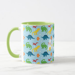 Dino Fun Kids Personalised Mug