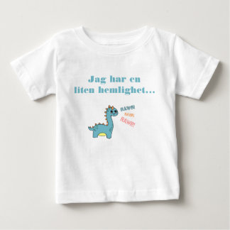 Dino hemlighet ska bli storebror baby T-Shirt
