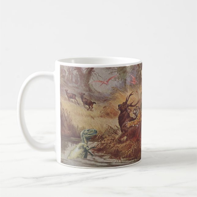 Dino hunt - coffee mug (Left)