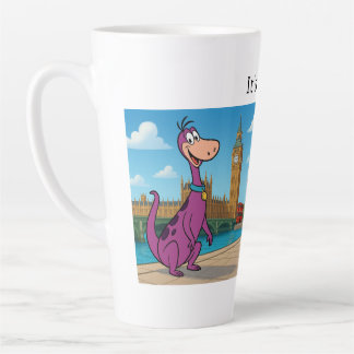 Dino in London Latte Mug