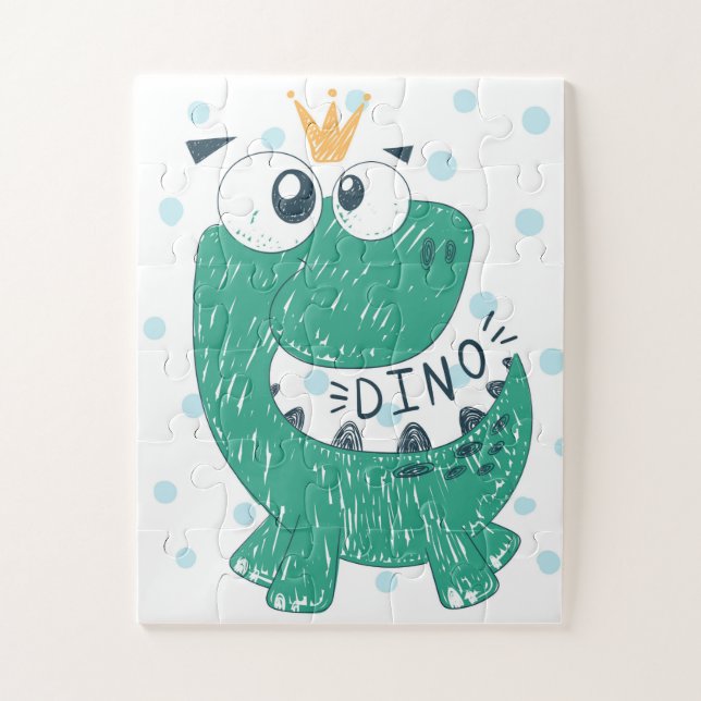 Dino Jigsaw Puzzle (Vertical)