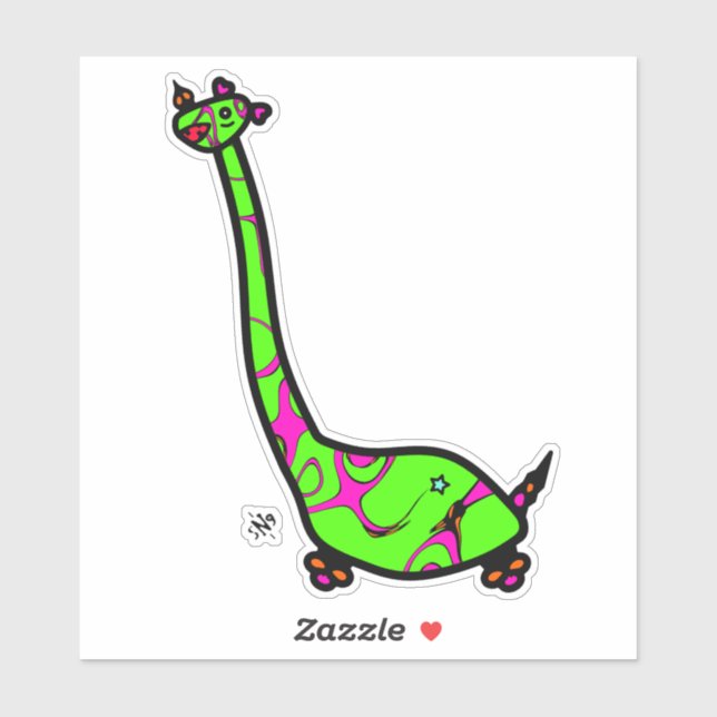 Dino Joe Colourful horned dinosaurs like creature  (Sheet)