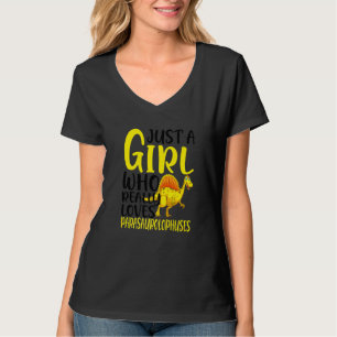 Dino Just A Girl Who Really Loves Parasaurolophuse T-Shirt