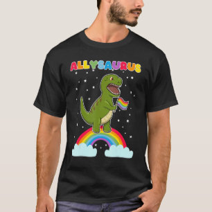 Dino Lgbt Allysaurus Lgbtq Dinosaur T-Shirt